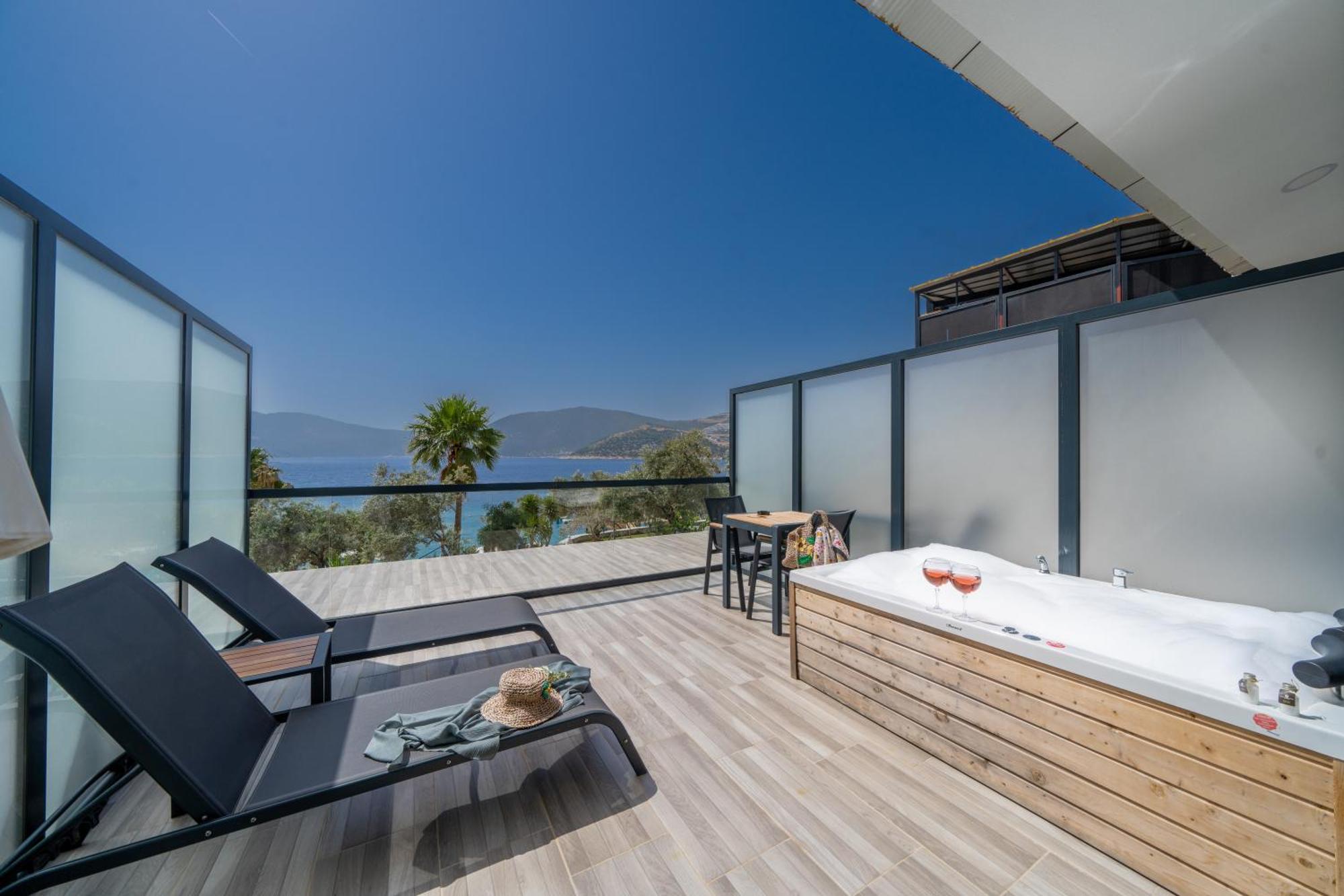 Kalkan Beach Park Hotel 카스 외부 사진