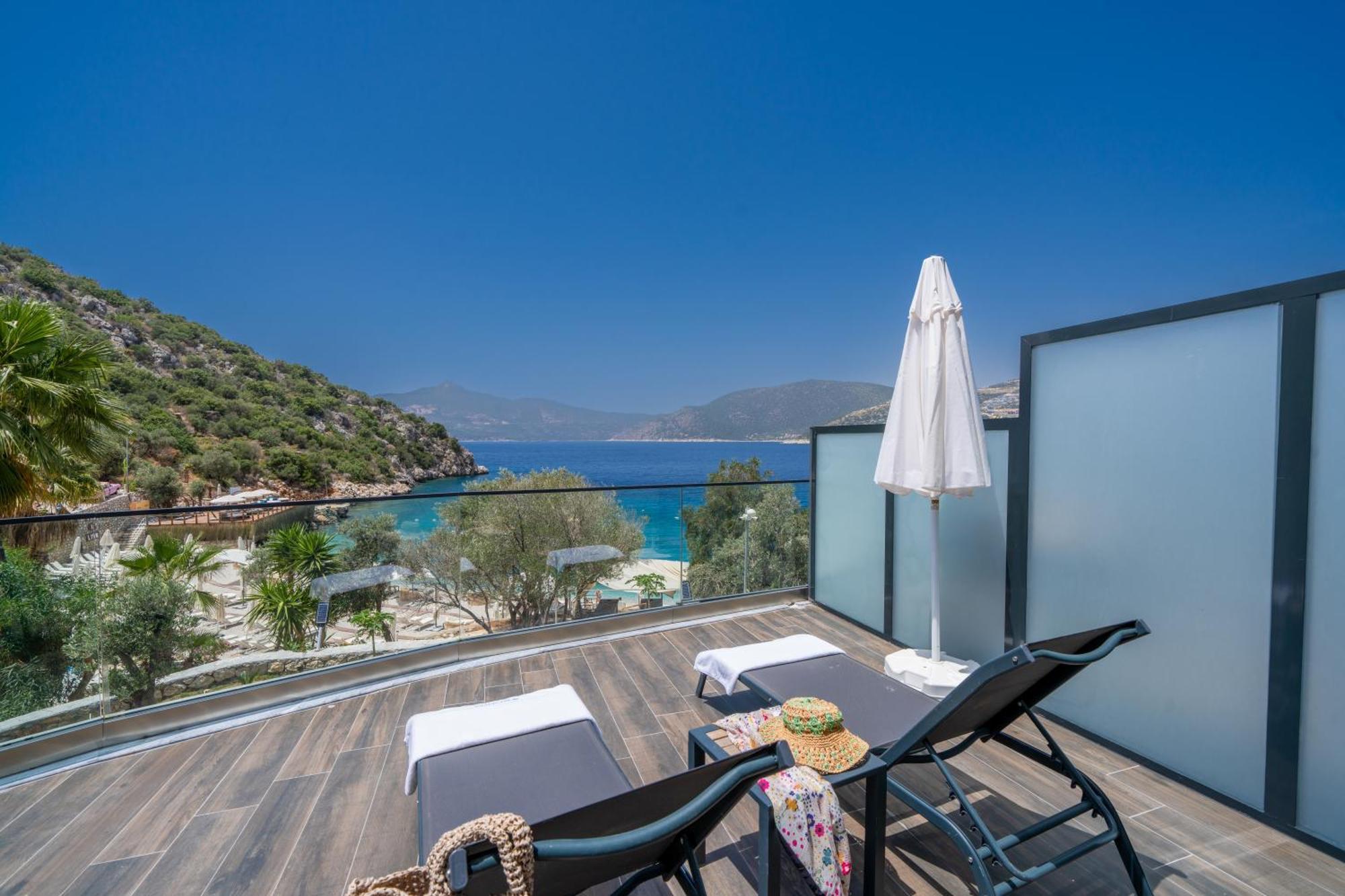 Kalkan Beach Park Hotel 카스 외부 사진