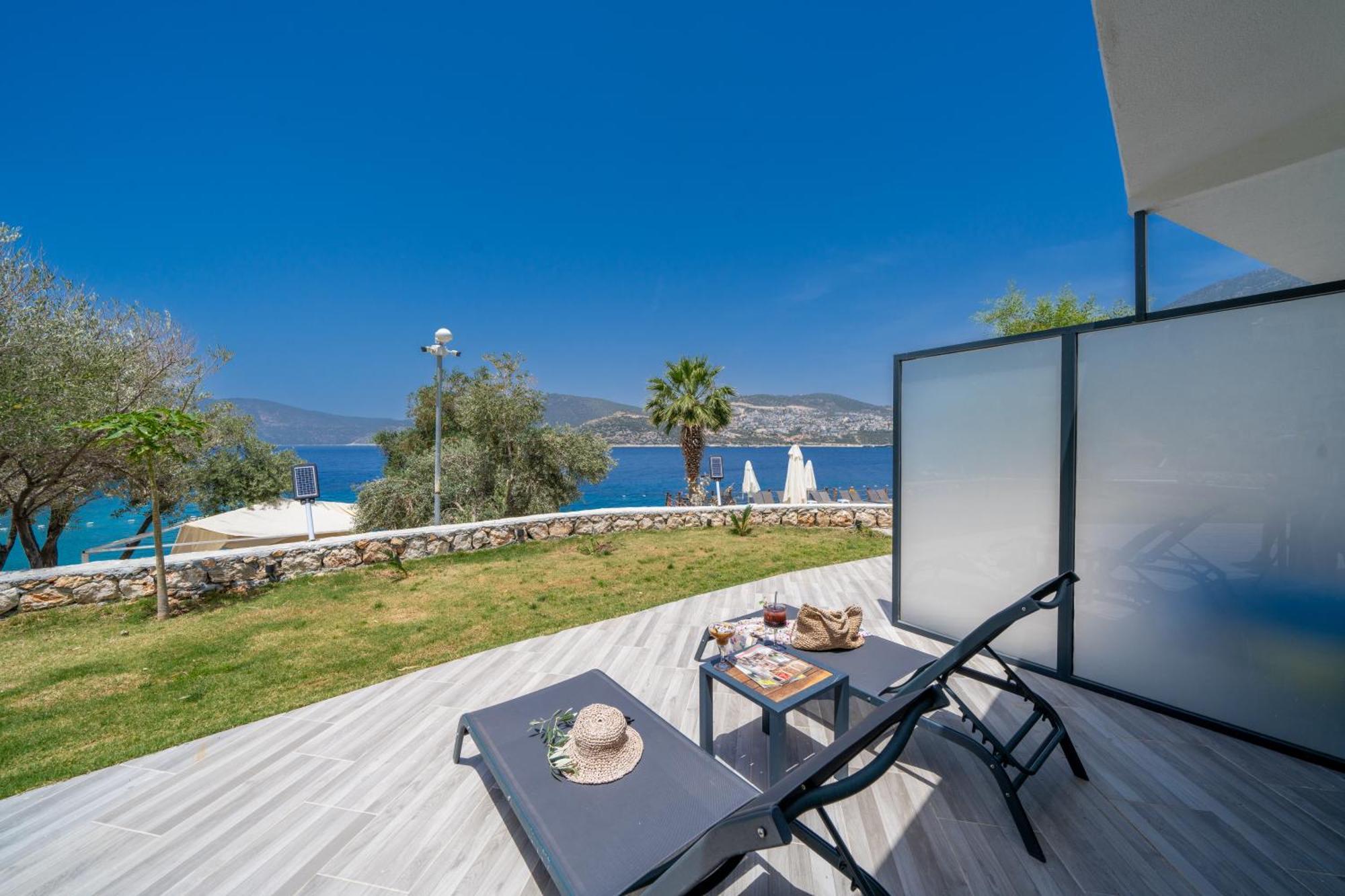 Kalkan Beach Park Hotel 카스 외부 사진