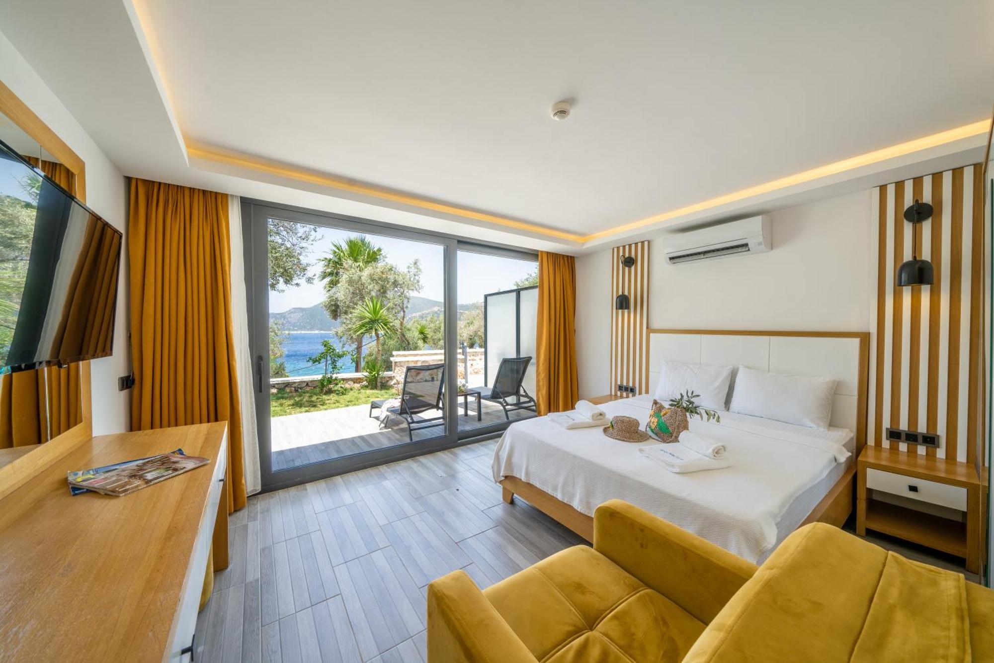 Kalkan Beach Park Hotel 카스 외부 사진
