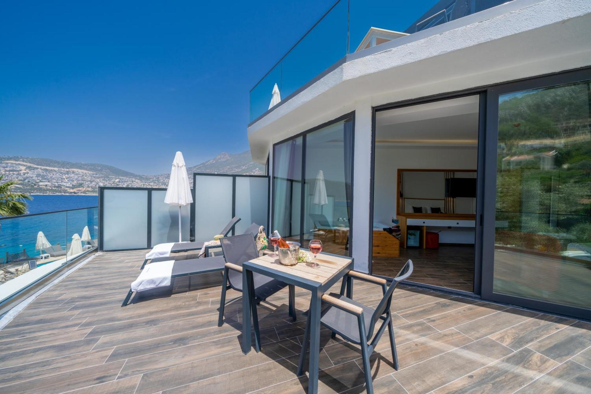 Kalkan Beach Park Hotel 카스 외부 사진