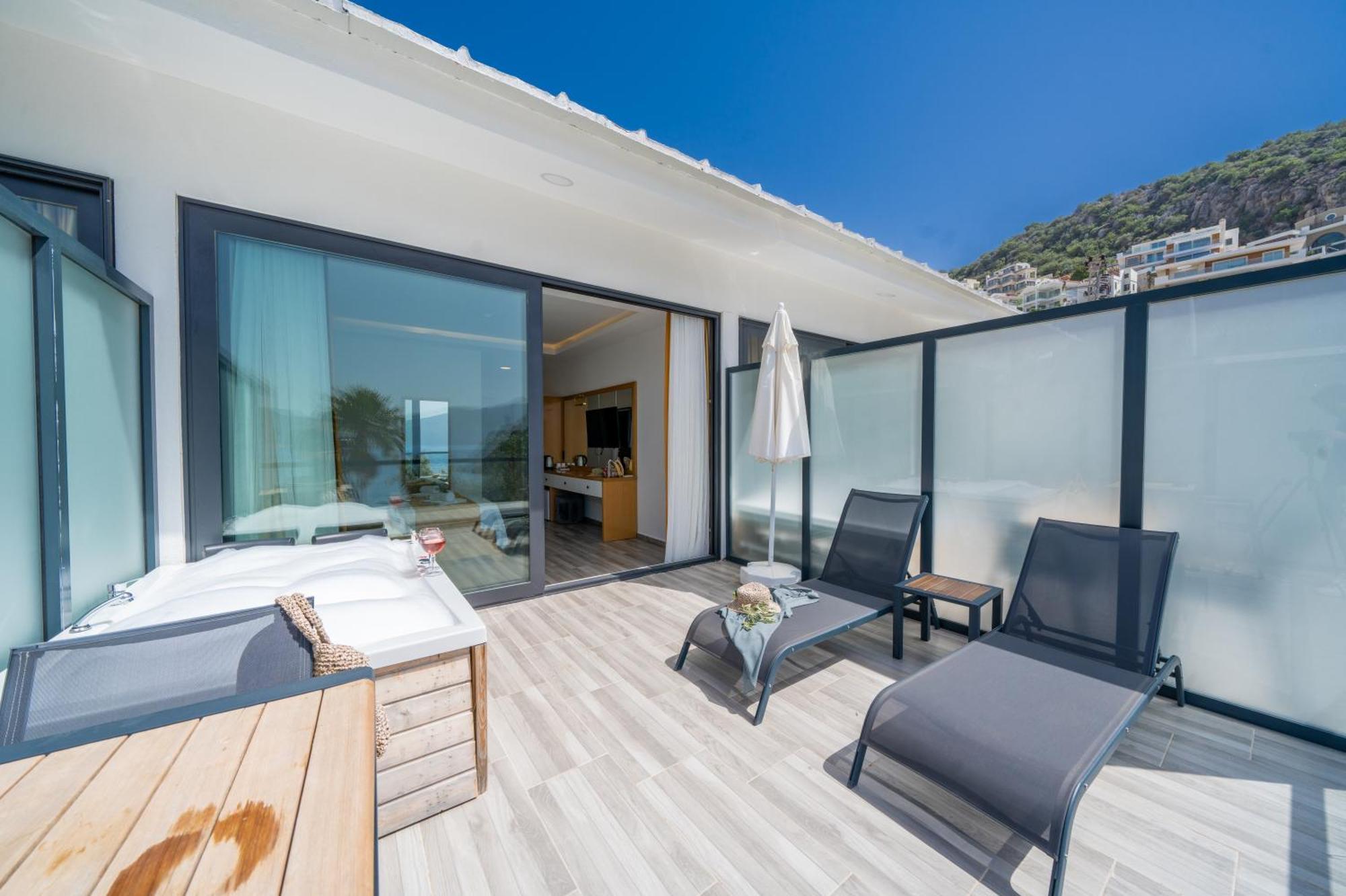 Kalkan Beach Park Hotel 카스 외부 사진