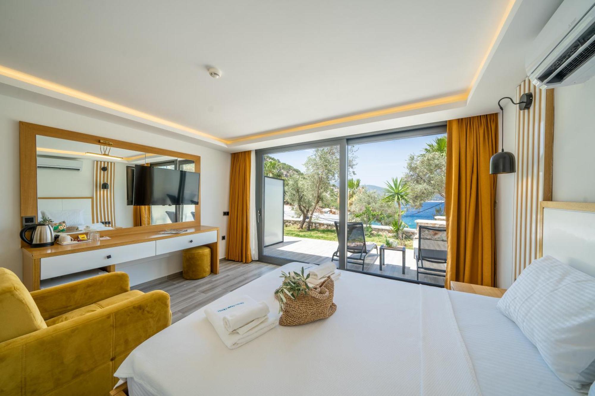 Kalkan Beach Park Hotel 카스 외부 사진