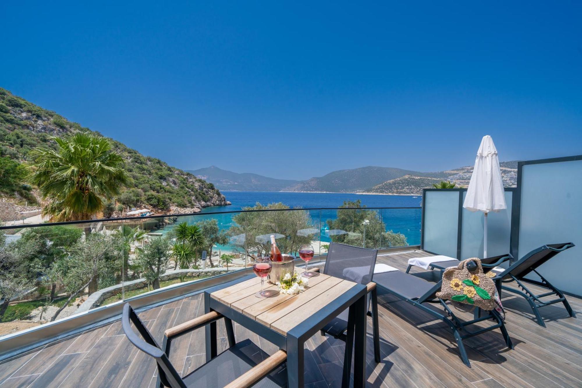 Kalkan Beach Park Hotel 카스 외부 사진