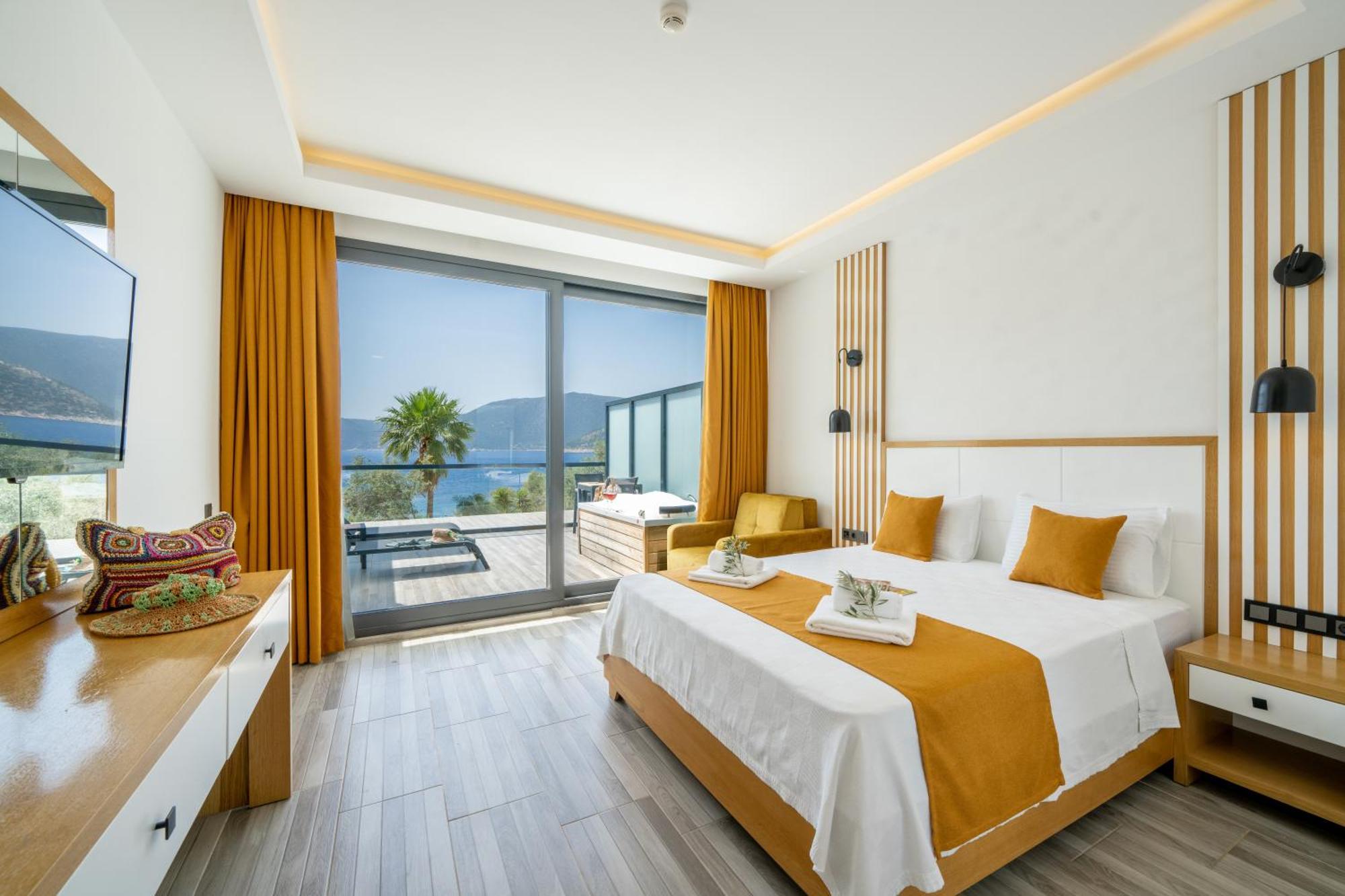 Kalkan Beach Park Hotel 카스 외부 사진