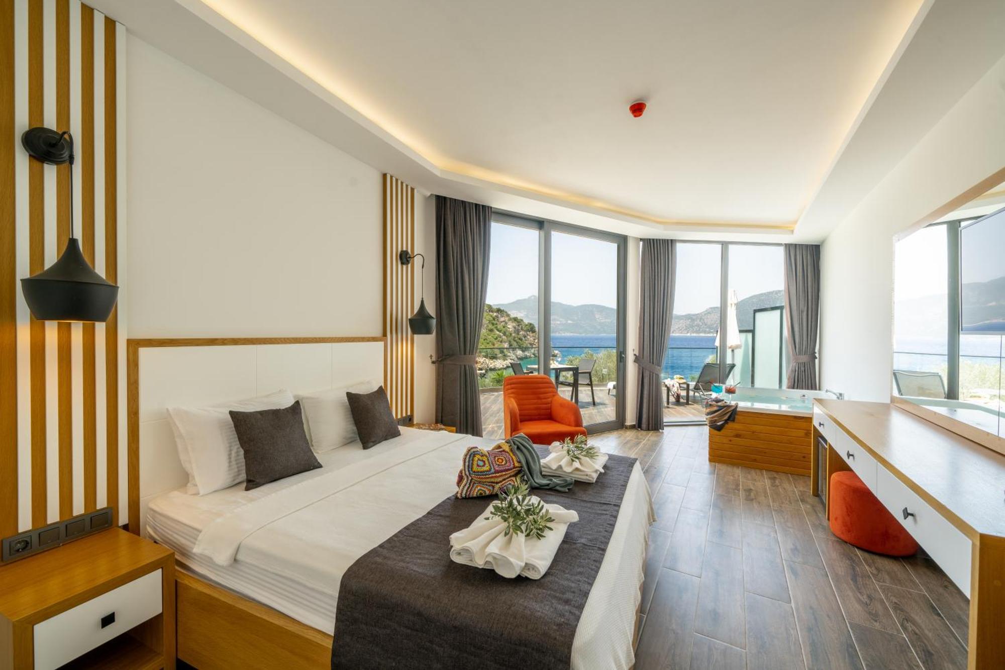 Kalkan Beach Park Hotel 카스 외부 사진